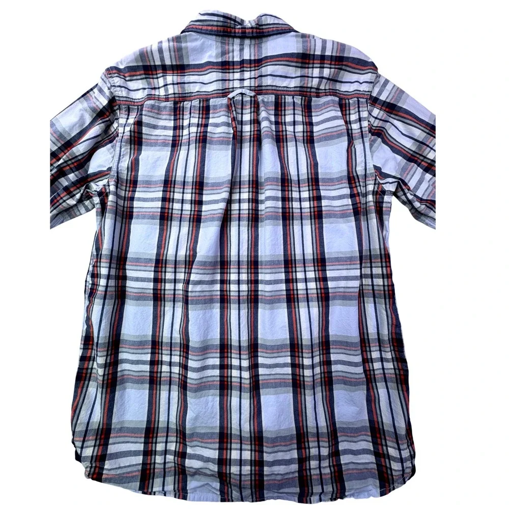 The North Face Mens Plaid Button Down Shirt Long Sleeve Casual Top size Medium